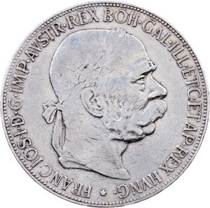 Franz Joseph I., 5 Kronen 1900, Vienna
