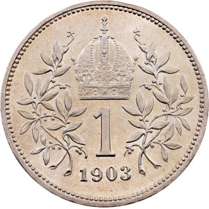 Franz Joseph I., 1 Krone 1903, Vienna