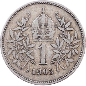 Franz Joseph I., 1 Krone 1903, Vienna