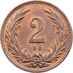 Franz Joseph I., 2 Filler 1906, KB, Kremnitz