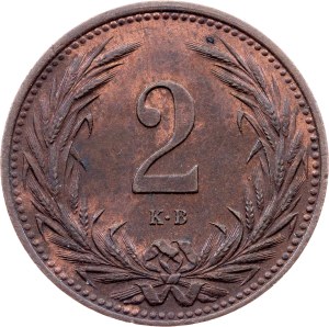 Franz Joseph I., 2 Filler 1907, KB, Kremnitz