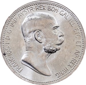 Franz Joseph I., 1 Krone 1908, Vienna
