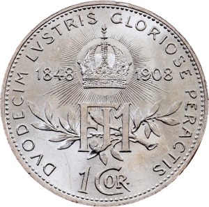 Franz Joseph I., 1 Krone 1908, Vienna