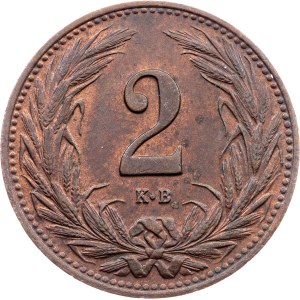 Franz Joseph I., 2 Filler 1908, KB, Kremnitz