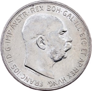 Franz Joseph I., 5 Kronen 1909, Vienna