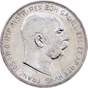 Franz Joseph I., 5 Kronen 1909, Vienna