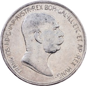 Franz Joseph I., 5 Kronen 1909, Vienna