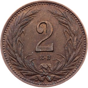 Franz Joseph I., 2 Filler 1910, KB, Kremnitz