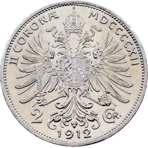Franz Joseph I., 2 Kronen 1912, Vienna