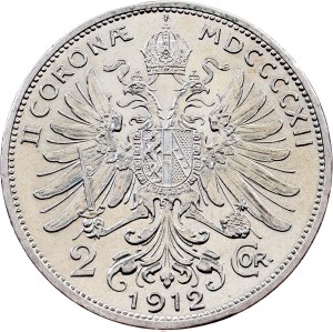 Franz Joseph I., 2 Kronen 1912, Vienna