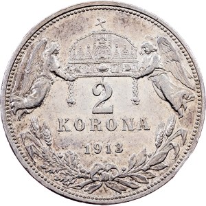 Franz Joseph I., 2 Korona 1913, Kremnitz