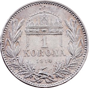 Franz Joseph I., 1 Korona 1914, Kremnitz