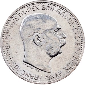 Franz Joseph I., 1 Krone 1914, Vienna