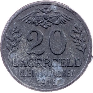 Franz Joseph I., 20 Heller 1915