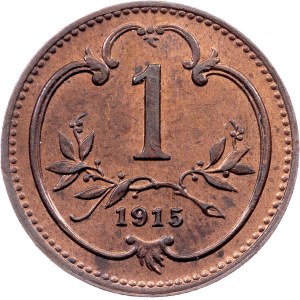 Franz Joseph I., 1 Heller 1915, Vienna