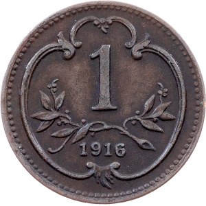 Charles I., 1 Heller 1916, Vienna
