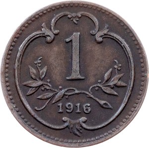 Charles I., 1 Heller 1916, Vienna