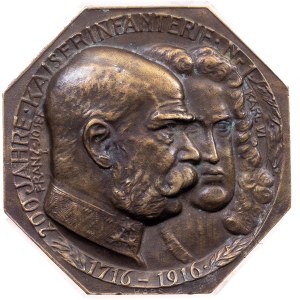 Franz Joseph I., Medal 1716-1916