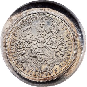 Franz Ignaz, Dukat 1705 (1979), Silver, Restrike from original Dies