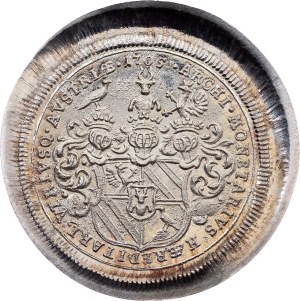 Franz Ignaz, Dukat 1705 (1979), Silver, Restrike from original Dies