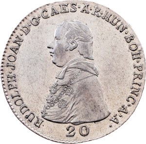 Rudolph Johann, 20 Kreuzer 1820, Kremsier