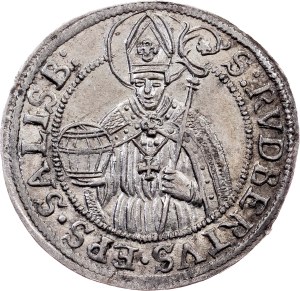 Max Gandolf von Kuenburg, 3 Kreuzer 1681, Salzburg