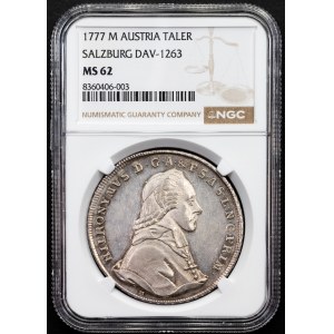 Hieronymus von Colloredo, 1 Thaler 1777, M