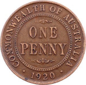 Australia, 1 Penny 1920