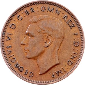 Australia, 1/2 Penny 1939, Melbourne