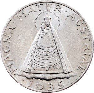 Austria, 5 Schilling 1935, Vienna