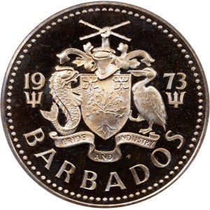 Barbados, 5 Dollars 1973, Wawa