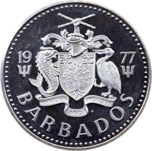Barbados, 10 Dollars 1977, Wawa