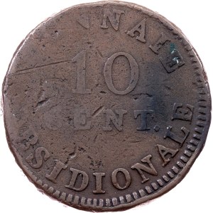 Belgium, 10 Centimes 1814, R - Wolschot, Antwerp