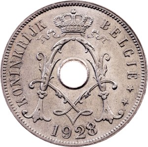 Belgium, 25 Centimes 1928, Brussels