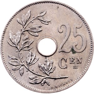 Belgium, 25 Centimes 1928, Brussels