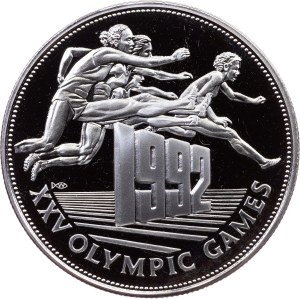 Belize, 25 Dollars 1992