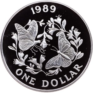 Bermuda, 1 Dollar 1989