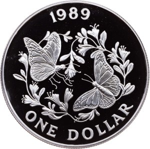 Bermuda, 1 Dollar 1989