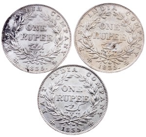 British India, 1 Rupee 1835