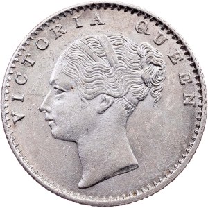 British India, 1/4 Rupee 1840, Calcutta