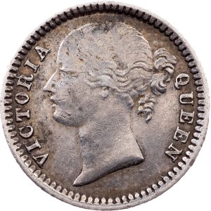 British India, 1/4 Rupee 1840, Madras