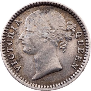 British India, 1/4 Rupee 1840, Madras