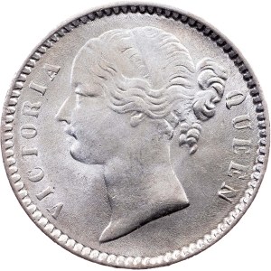 British India, 1/4 Rupee 1840