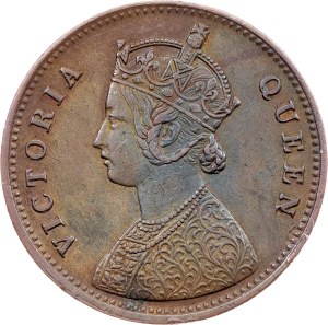 British India, 1/4 Anna 1862, Madras