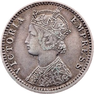 British India, 1/4 Rupee 1892, Bombay