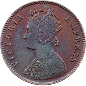British India, 1/4 Anna 1895, Calcutta