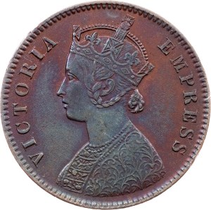 British India, 1/4 Anna 1895, Calcutta
