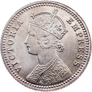 British India, 1/4 Rupee 1901, Calcutta