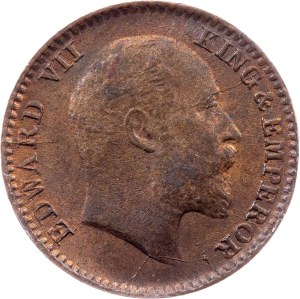 British India, 1/12 Anna 1907, Calcutta