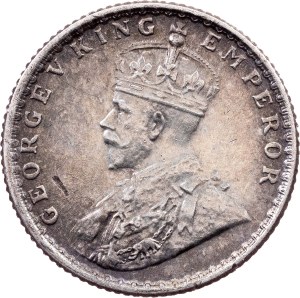 British India, 1/4 Rupee 1918, Calcutta